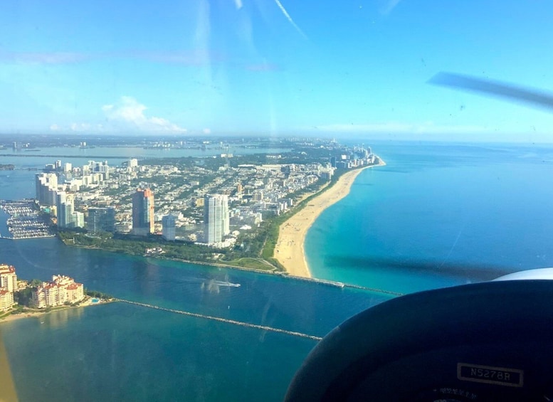 Picture 4 for Activity Miami: South Beach Private 30-Minute Guided Flight Tour