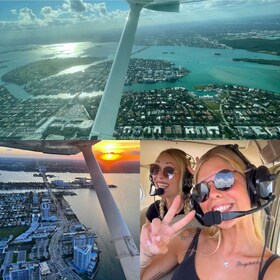 Miami: South Beach Private 35-minütige geführte Flugtour