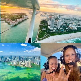Miami: recorrido en vuelo guiado privado de 35 minutos por South Beach