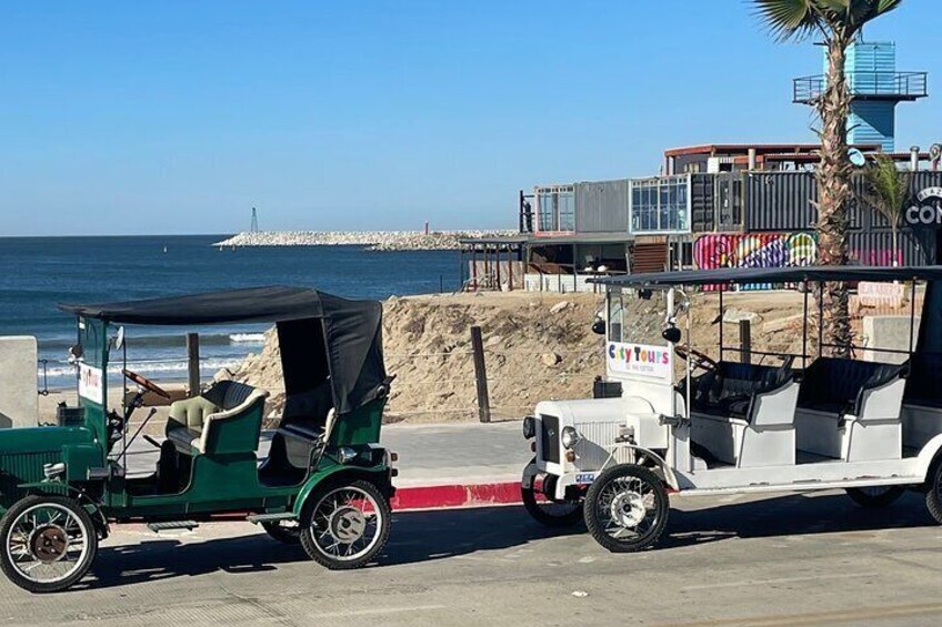 Ensenada City Tour on Ford T Replica and Beach Horse Back Riding 