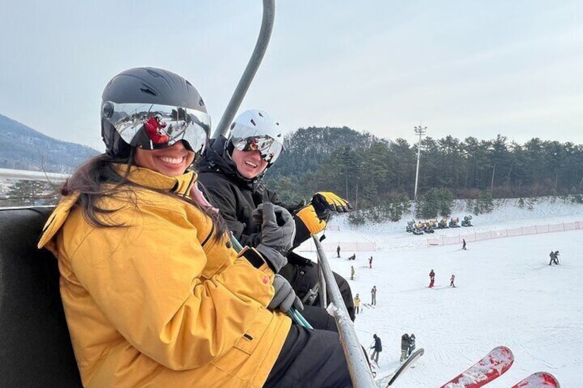 From Seoul Ski Tour to Yongpyong Ski Resort Shuttle Service (Optional Ski Tour)