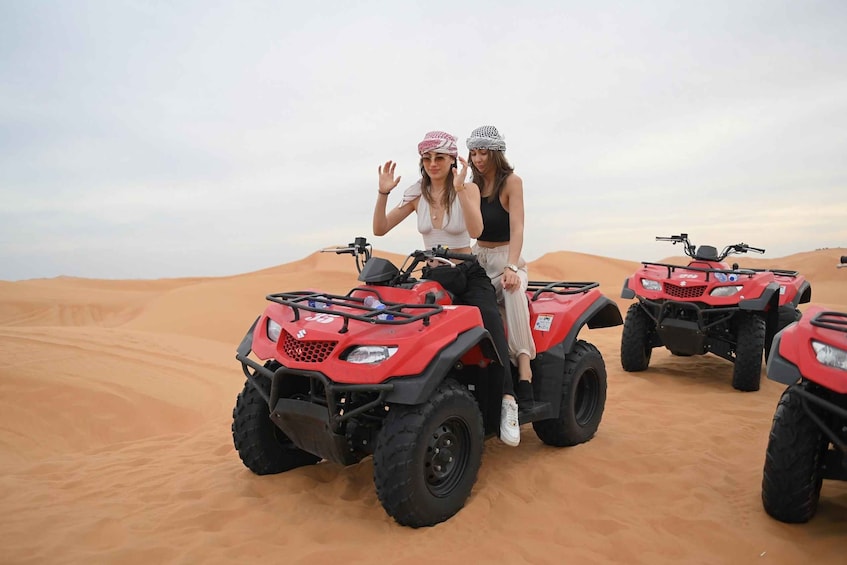 Picture 1 for Activity Dubai: Desert Safari with BBQ Dinner & Quad Biking Options