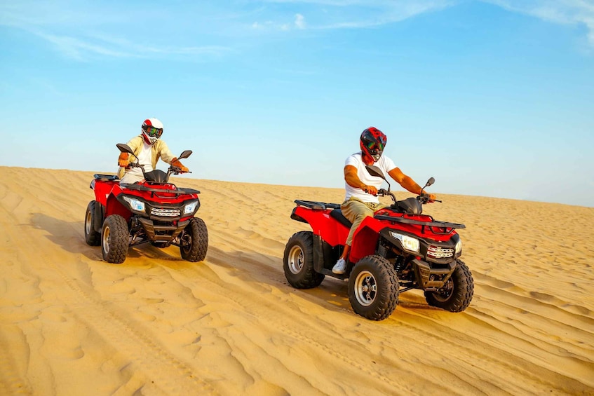 Picture 1 for Activity Dubai: Desert Safari with BBQ Dinner & Quad Biking Options