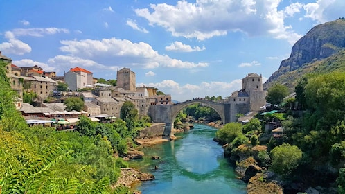 Mostar, Kravica watervallen, Počitelj & Blagaj privétour