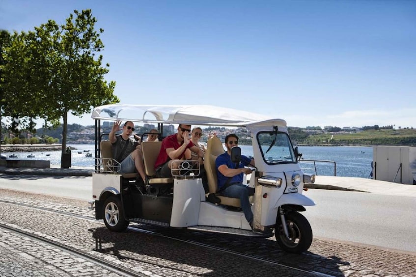 Picture 2 for Activity Porto: Private Sightseeing Tour by Electric Tuk Tuk