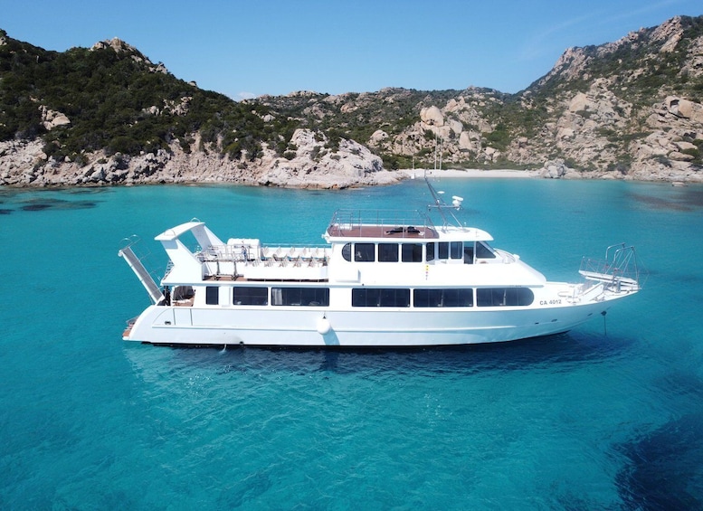 Picture 25 for Activity Palau: La Maddalena Archipelago Comfort Boat Tour with Stops