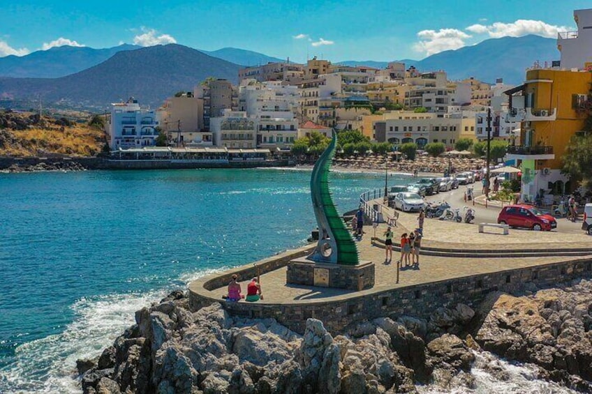 Agios Nikolaos Horn of Plenty Statue