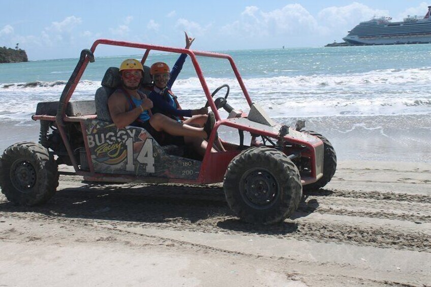  Buggy and ATV adventure for cruise passengers