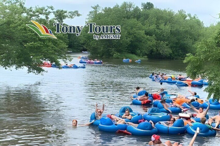 Two-hour adventure on a TUBING along the Yasica River.