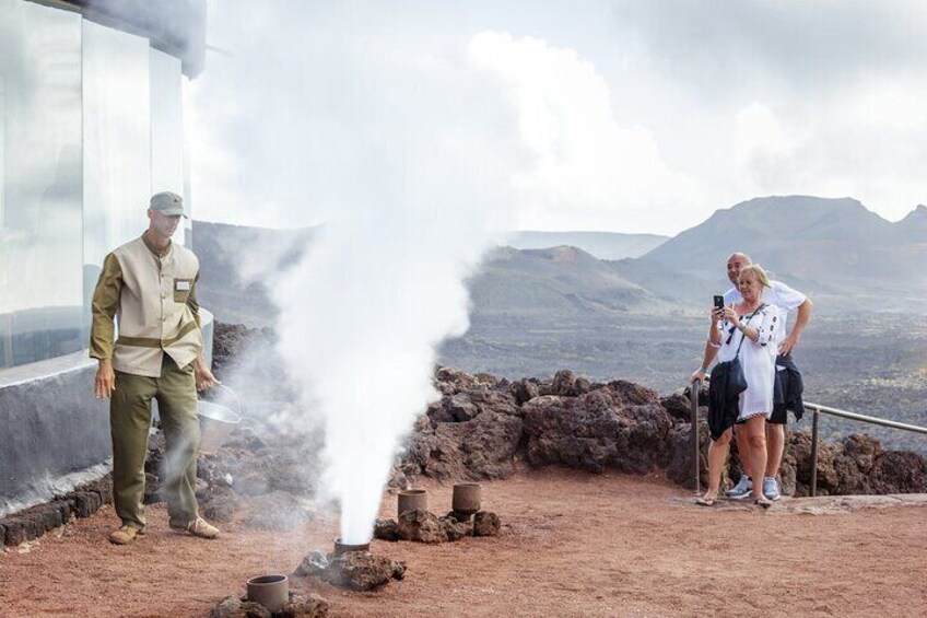 Lanzarote Volcano Half Day Tour with BBQ 