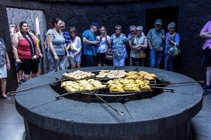 Lanzarote Volcano Half Day Tour with BBQ 