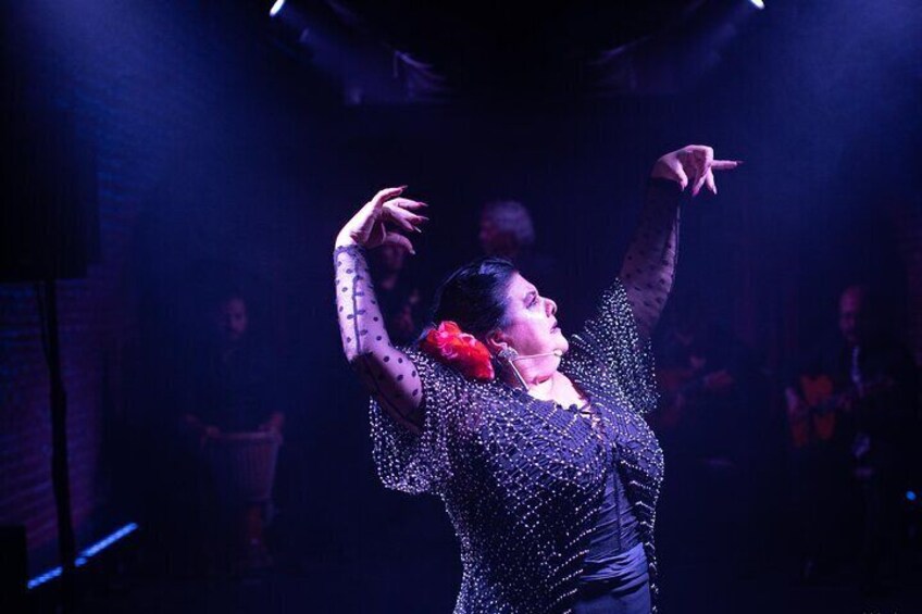 Skip the line Access to Best Flamenco Show Madrid La Carmela