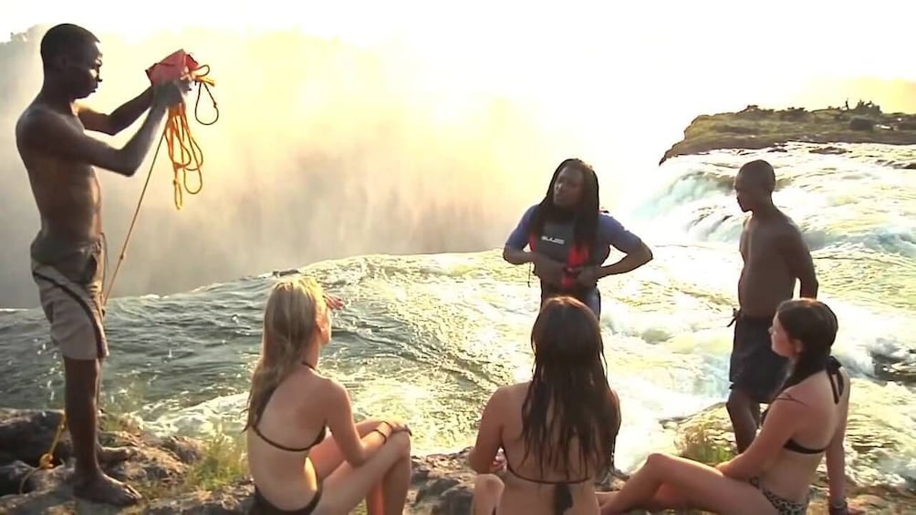 From Kasane (Botswana): Guided day-trip to Victoria Falls (Zambian side)
