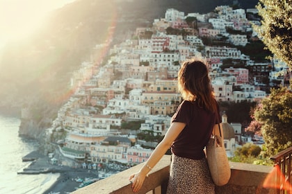 Von Rom aus: Amalfiküste und Positano Tagesausflug mit Sommerküstenfahrt