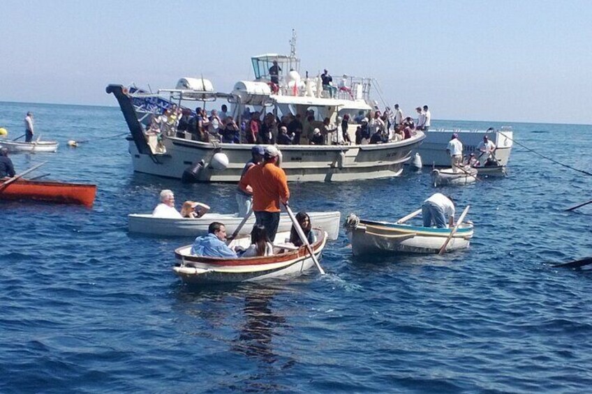 Capri Anacapri and Blue Grotto Day Tour from Naples Small Group