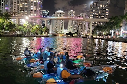 L.E.D. Light Kayak Miami City Lights