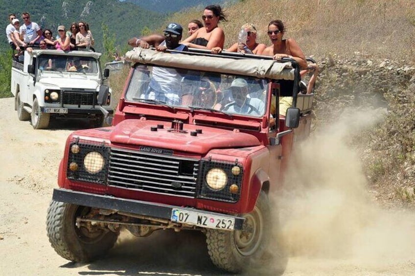 Discover the Taurus Mountains with Alanya Jeep Safari Tour