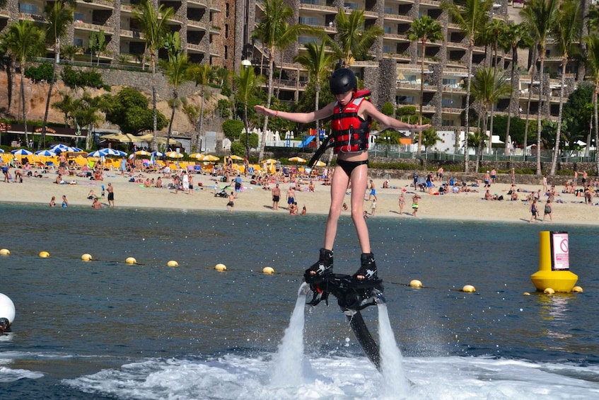 Picture 3 for Activity Gran Canaria: Flyboard Session at Anfi Beach