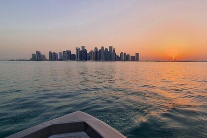 Doha at Sunset by Sea