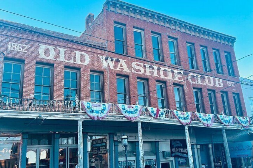 Washoe Club Virginia City Nevada