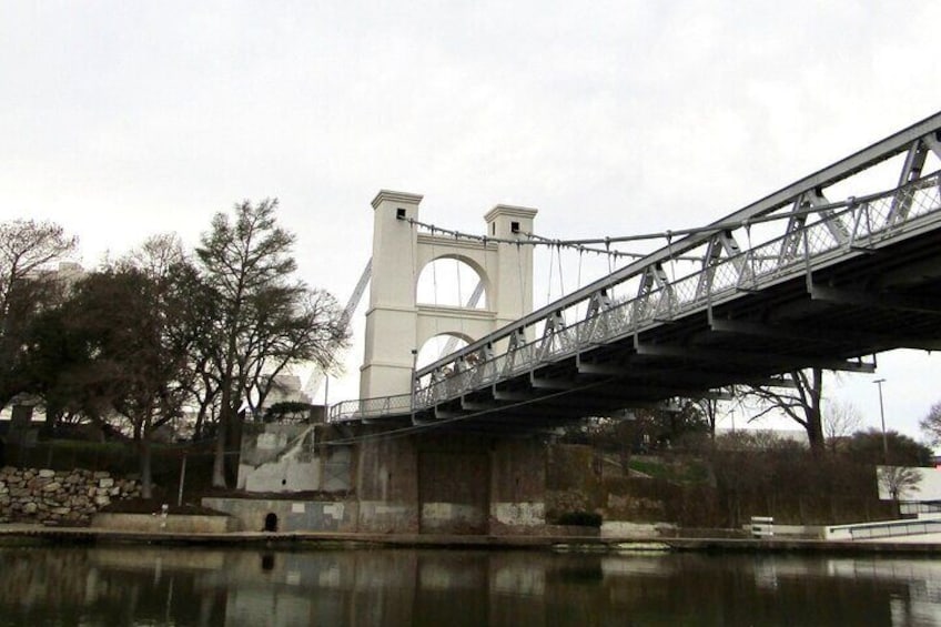 See the historic Suspension Bridge from a viewpoint few experience