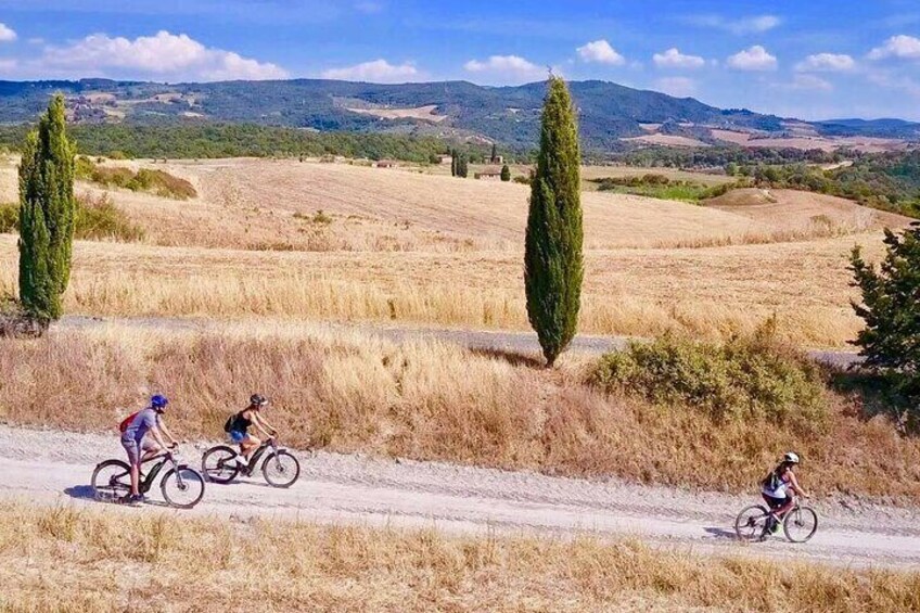 Guided Chianti E Bike Tour with Wine Tasting