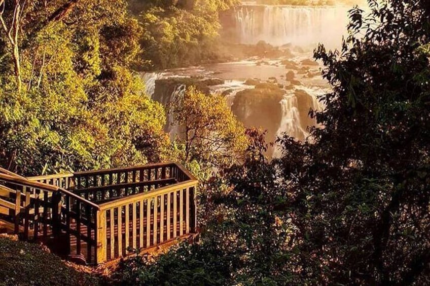 Iguassu falls brazilian side