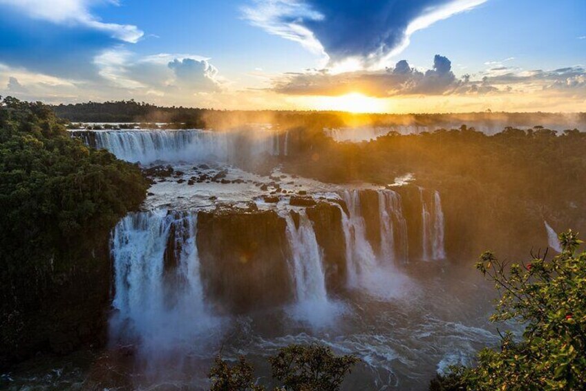 Iguassu falls brazilian side