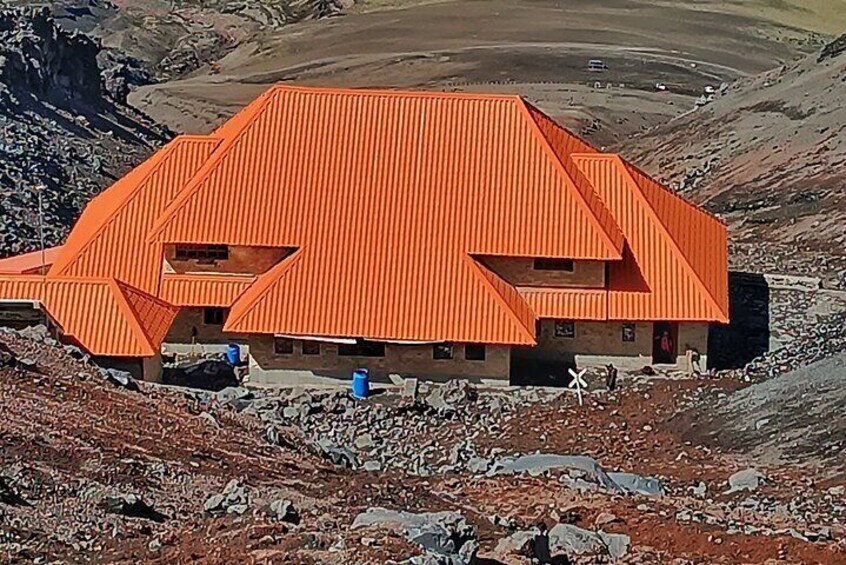 José Ribas refuge from arenal