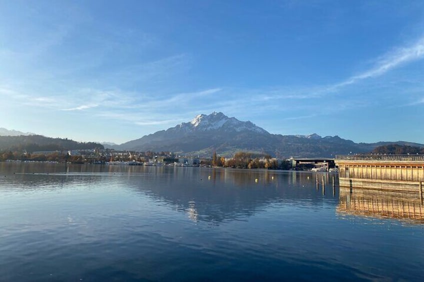 Tour in Mt Pilatus Heritage with a Lake of Lucerne Cruise