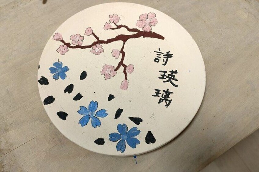 2 Hours Private Painting of Ceramics in Osaka