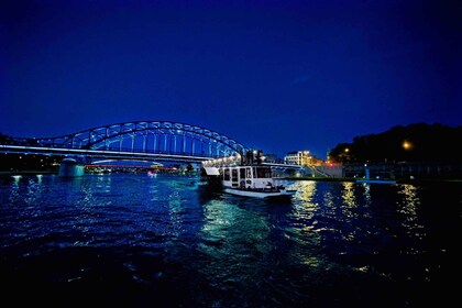 Cracovie : Croisière de 1 heure sur la vistule en soirée sur la rivière Vis...