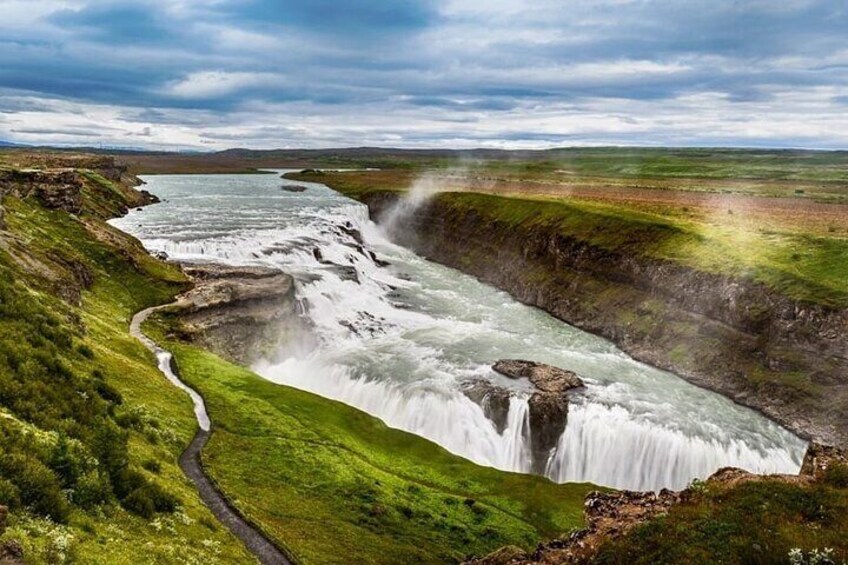 Gullfoss Waterfall