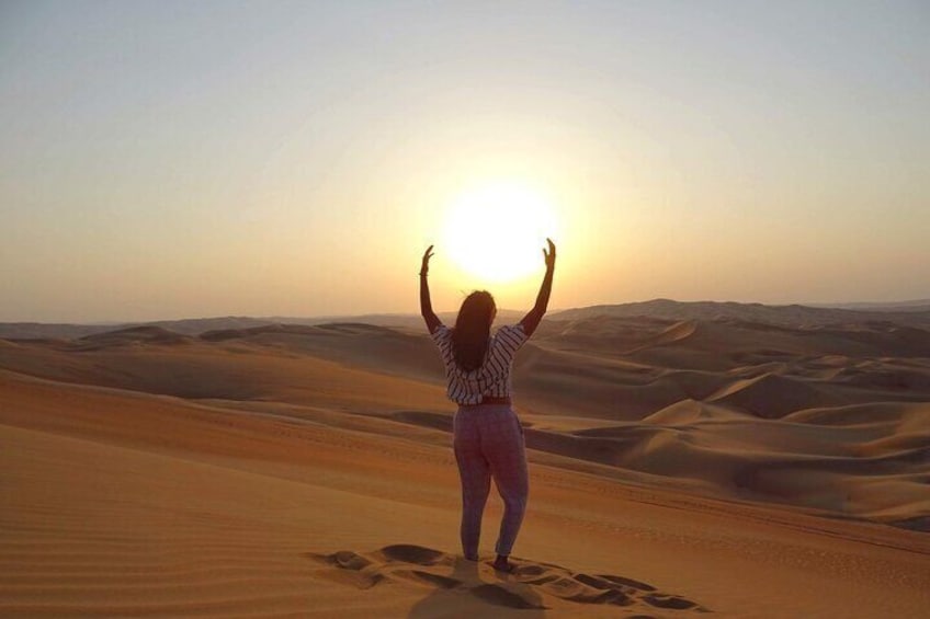 Private Sunrise Desert Safari Abu Dhabi 
