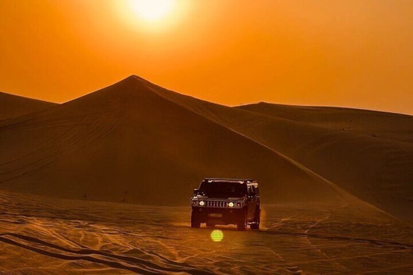 Private Hummer Morning Desert Safari