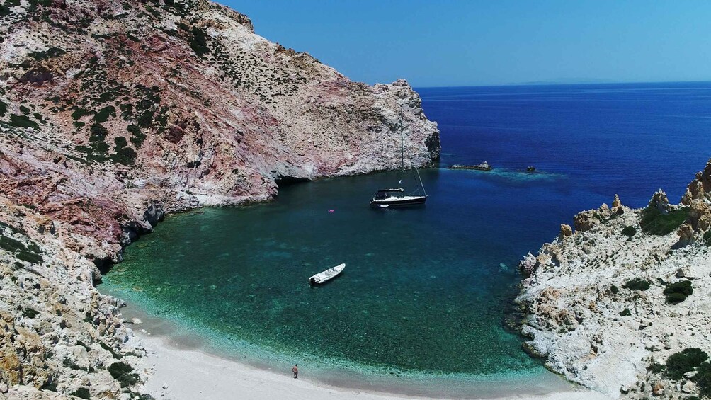 Picture 2 for Activity From Sifnos: Private Speedboat Trip to Poliegos Island