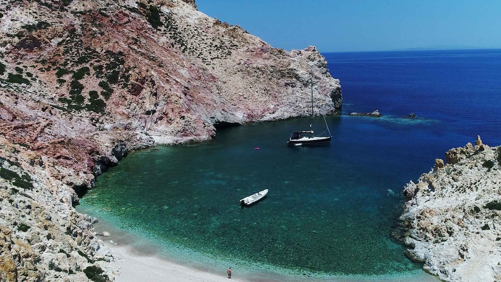 Picture 2 for Activity From Sifnos: Private Speedboat Trip to Poliegos Island