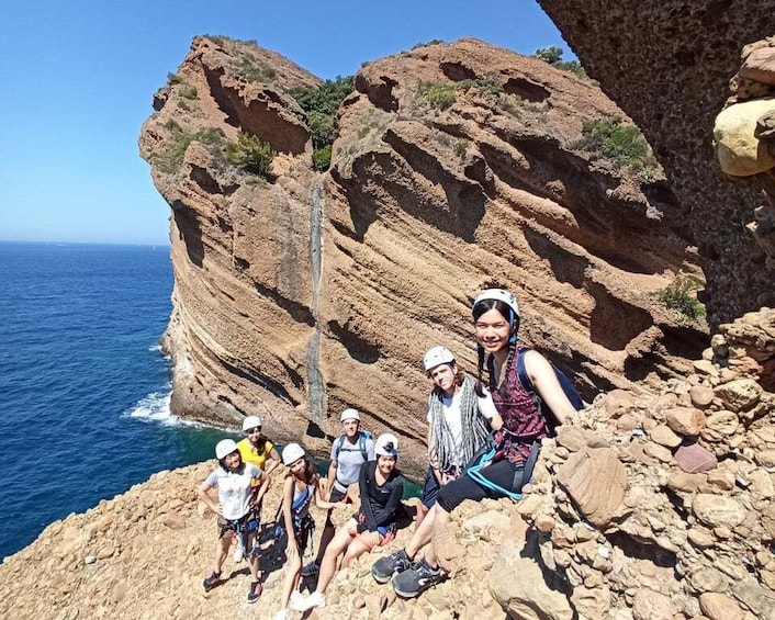 Picture 2 for Activity La Ciotat: 3-Hour Trou Souffleur Rock Climbing Adventure