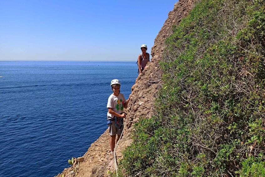 Picture 4 for Activity La Ciotat: 3-Hour Trou Souffleur Rock Climbing Adventure