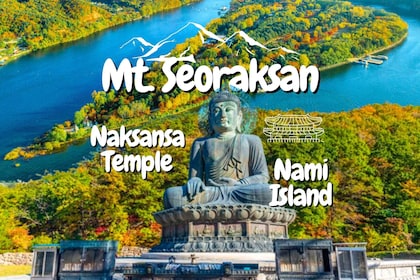 Seoul: Mt Seorak Hike with Naksansa Temple or Nami Island