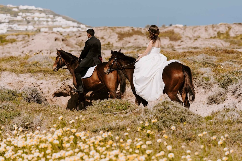 Picture 6 for Activity Santorini: Exclusive Private Horse Riding with picnic