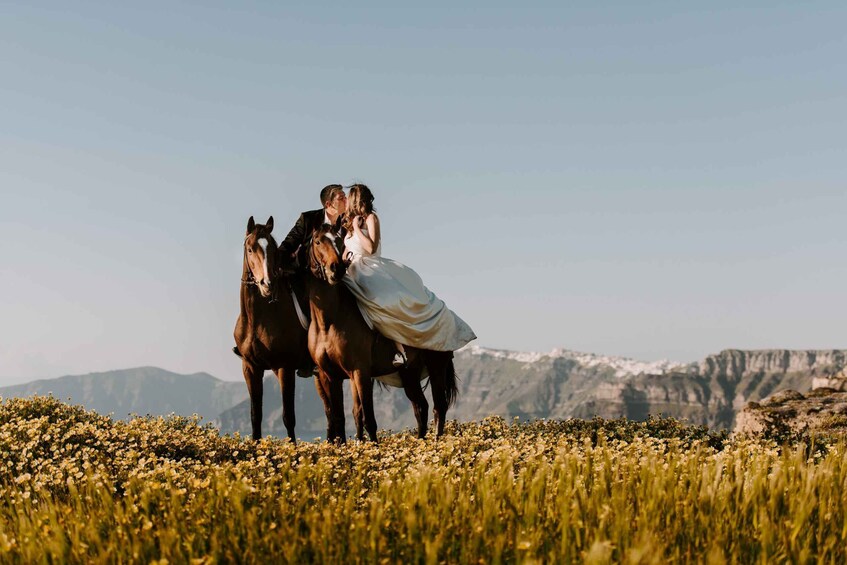 Picture 8 for Activity Santorini: Exclusive Private Horse Riding with picnic