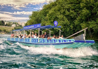 Rheinfall: 15-minütige Bootstour