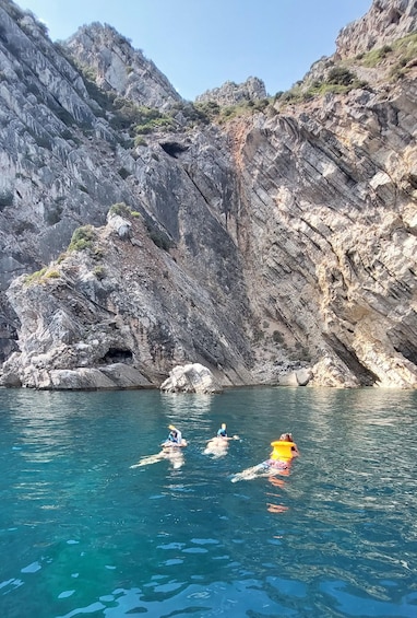 Picture 43 for Activity Sesimbra: Secret Bays and Beaches Boat Tour with Snorkeling