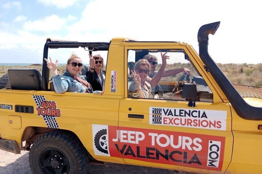 Valencia: Jeep Tour Albufera Park