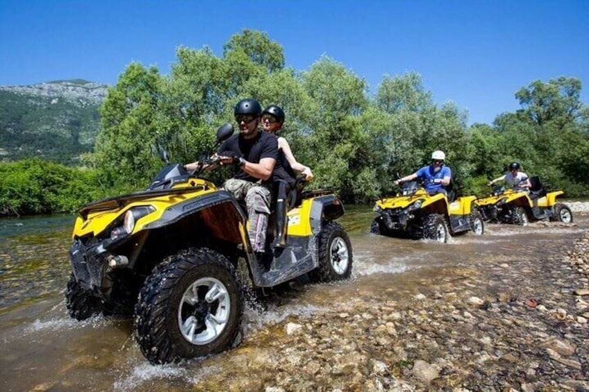 Half Day Side Quad Safari With Hotel Transfer