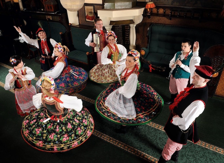 Picture 4 for Activity Krakow: Folk Show & 3-Course Dinner at Jama Michalika Café