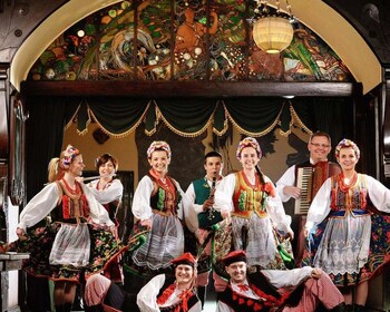 Cracovie : Folk Show et Dîner 3 services au Jama Michalika Café