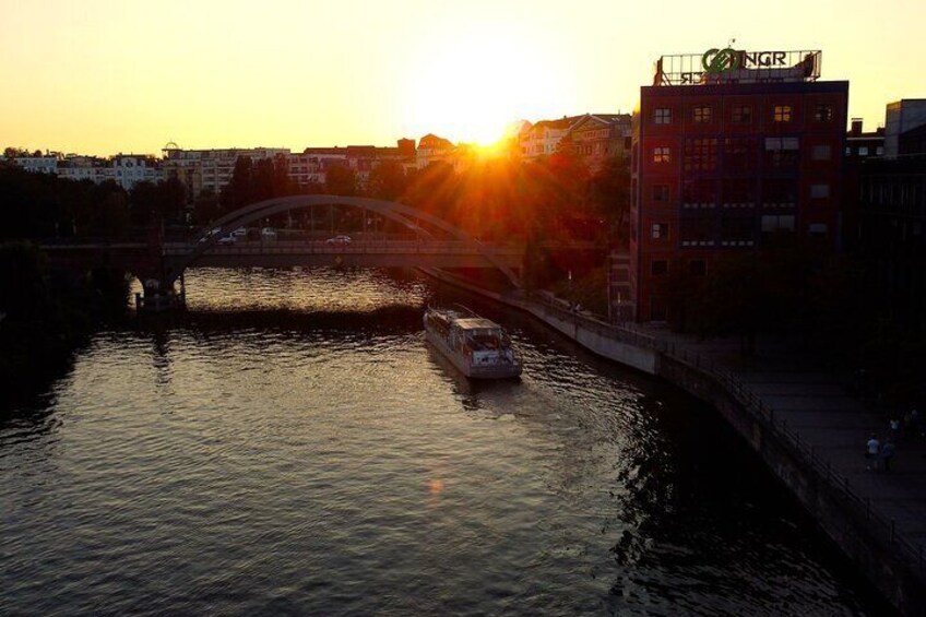 Sunset boat ride