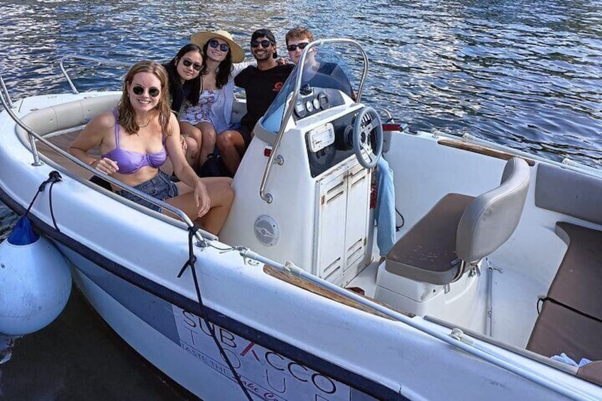Subacco Boat Rental for 3 Hours on Lake Como